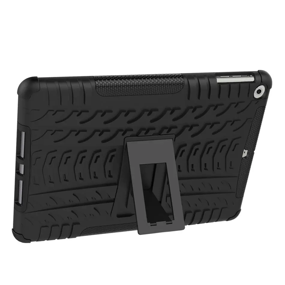 Ajiuyu для iPad 9.7 дюймов чехол ТПУ Панцири противоударный Heavy Duty силиконовый чехол PC Стенд iPad 9.7 чехол smart Cover защитный