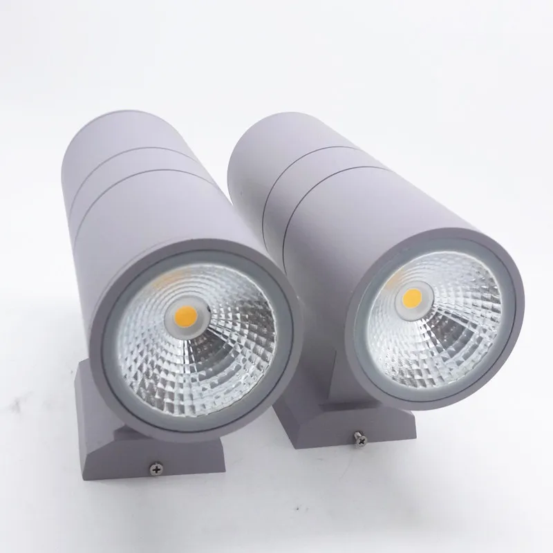 

90-260Vac led wall light 6W/10W/18W/24W/30W/36W IP65 double side color emitting outdoor surface mounted led wall lamp