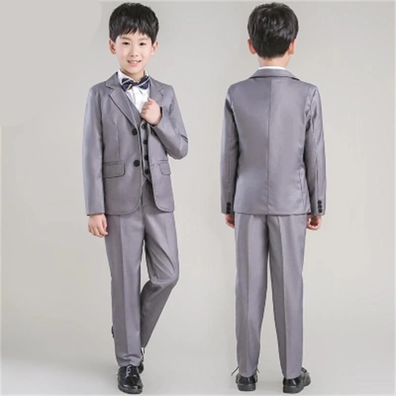 Aliexpress 2018 New Fashion Gray Baby Boys Suit Kids Blazers 2018 New Fashion Gray Baby Boys Suit Kids Blazers Boy For Weddings Prom Formal Spring Autumn Wedding Dress Suits