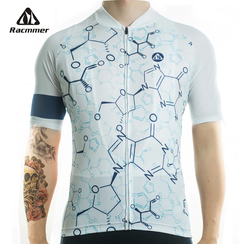 Racmmer 2018 Ciclismo Jersey Mtb bicicleta Ropa corta Maillot Ropa De Ciclismo Hombre Verano # DX-14