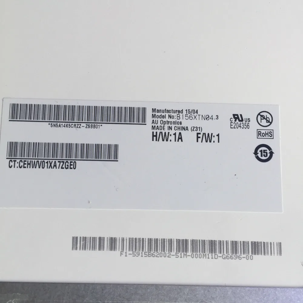 15,6" LED Display Matt Passend Für HP Compaq Pavilion G6-1308SS WXGA HD 1366x768
