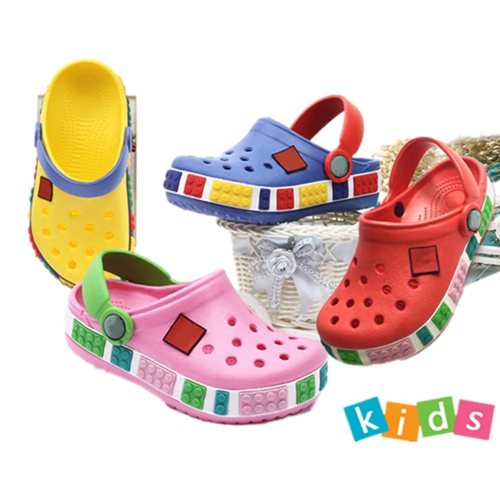 2019 Summer Toddler Boy Girls Beach Slippers Children Sandals 3D Cartoon Cave Kids Shoes EVA Resistance Breathable Antislip Baby