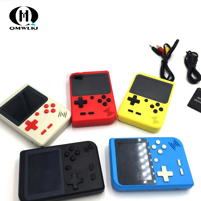 

Handheld Game Console Video Game 8 Bit Portable Mini Retro Game Console 168 Games children boy nostalgic Player