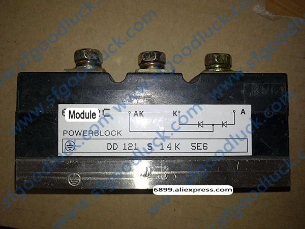 DD121S14K Thyristor Silicon Controlled Rectifier SCR 1400V 121A Weight(typ.):430g | Электронные компоненты и