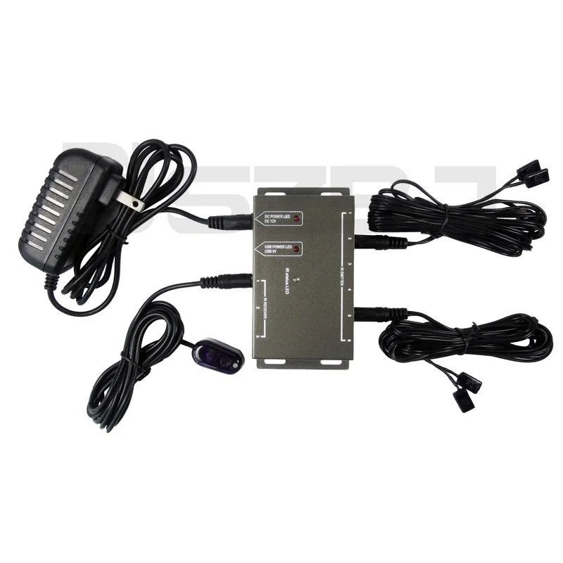 BD104 IR Repeater Kit Extender Remote Control совместимый с DVD компьютерным пультом дистанционного