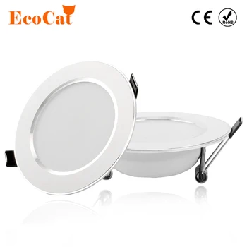 

3W 5W 7W 9W 12W 15W LED Panel Down Light 220V 230V 240V high power led bulb ceiling lamp Cool white/warm white
