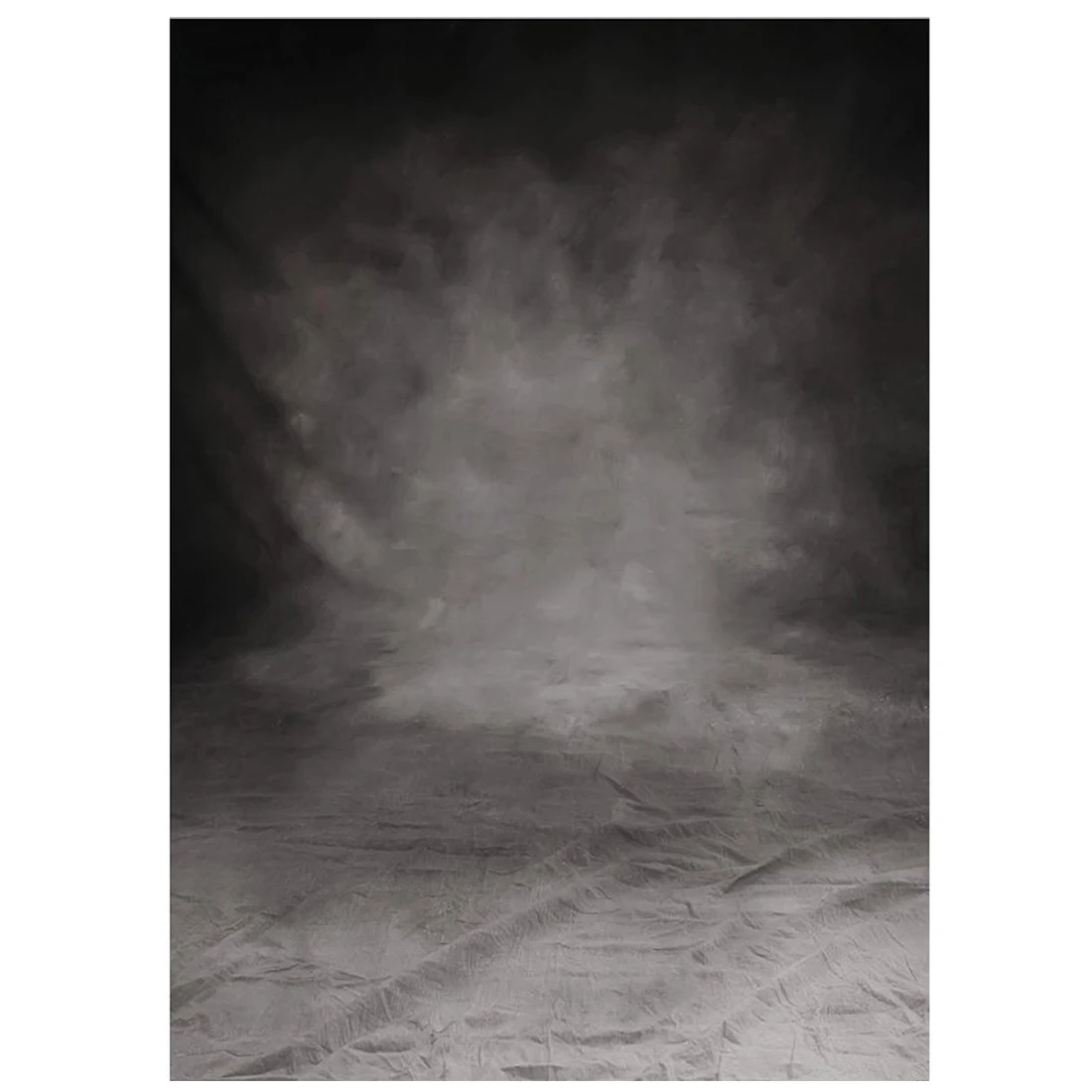 5x7FT Retro Thin Black Grey Dark Studio Backdrop Photography Props