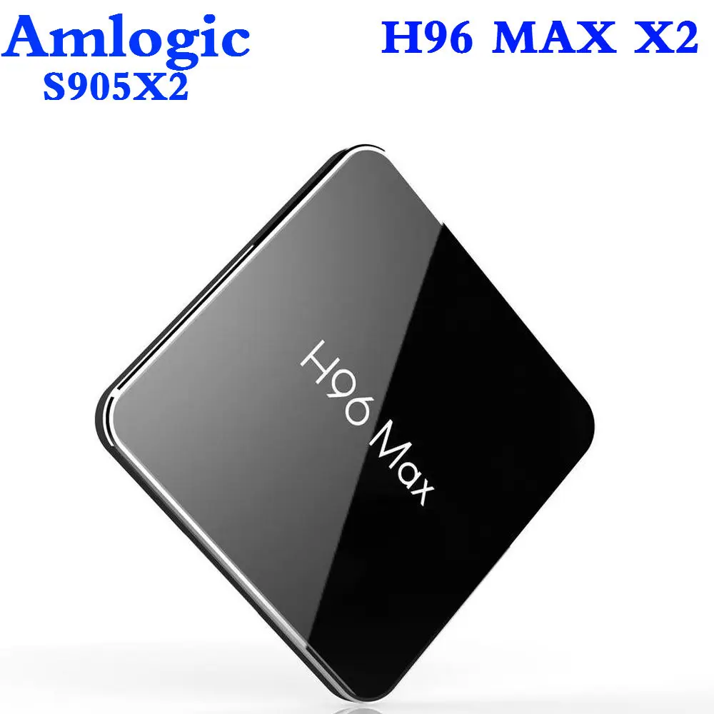 

H96 MAX X2 Amlogic S905X2 Smart TV BOX Android 8.1 4GB 64GB 4K Media Player Youtube 2.4G&5G Wifi Set Top Box H96MAX PK T9 TVBOX