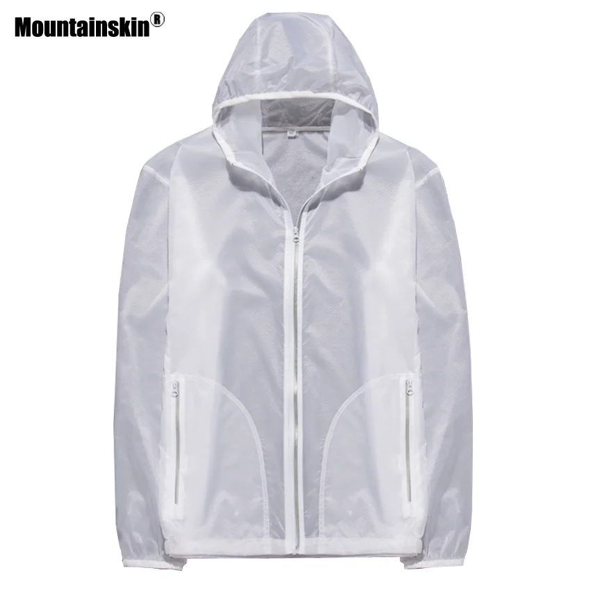 

Mountainskin Men's Women's Softshell Windbreaker UV Jackets Spring Outdoor Fishing Camping Trekking Hiking Coat Sportswear VA242