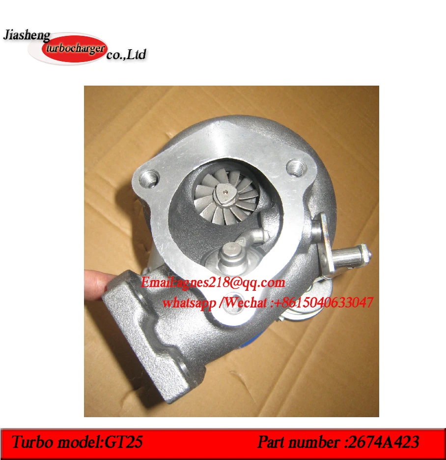 Industrial 433289 0290 turbocharger 2674a423 754111 5009S GT2049S 2674A423 Turbo 754111 0009 for