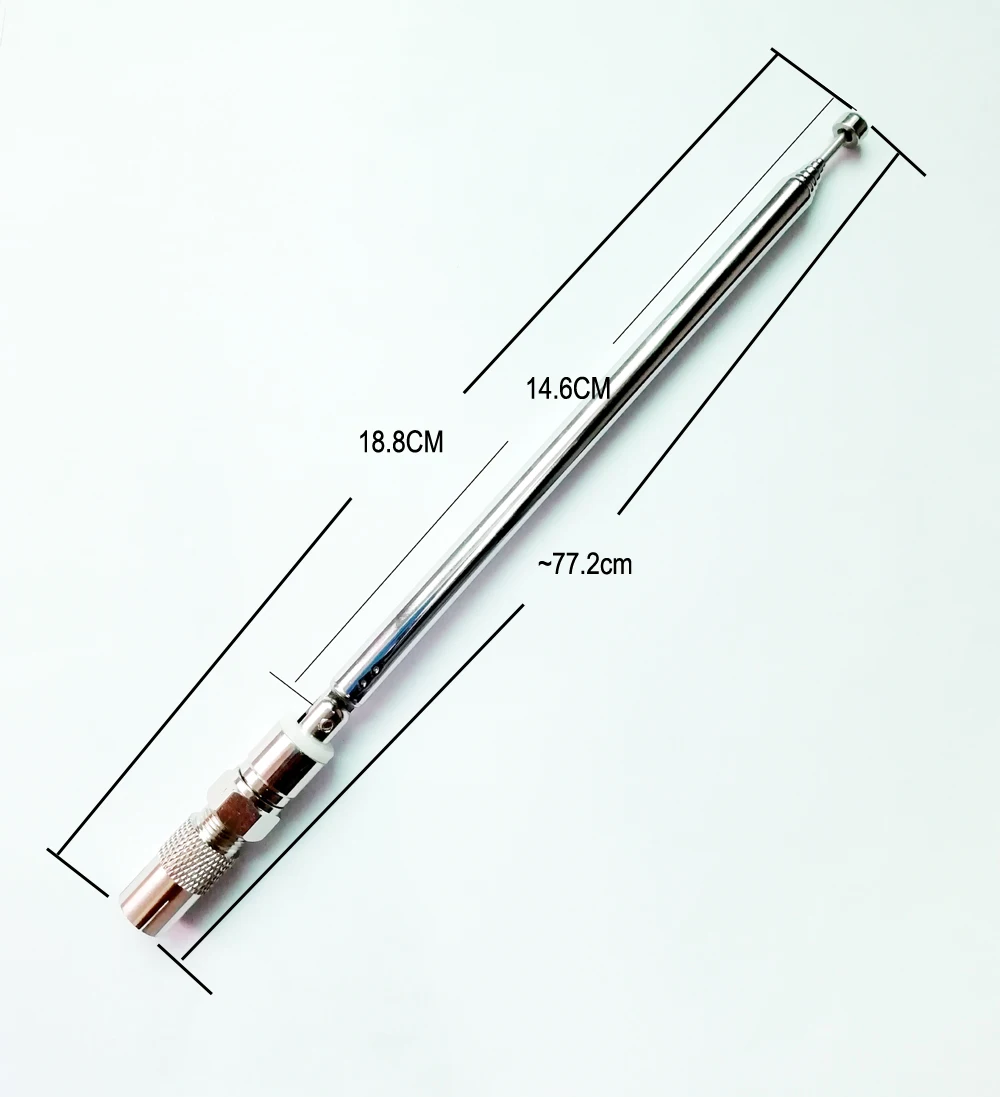 FM антенна телескопическая антенна 75 Ом UNBAL для всех F разъем радио и Tivoli Aduio один два три музыкальная система Женский адаптер