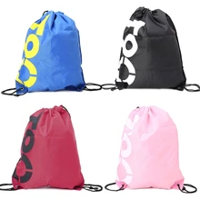 NoEnName_Null высокое качество рюкзак для покупок на шнурке сумки Водонепроницаемый Путешествия Пляж Спортивная обувь спортивный пакет