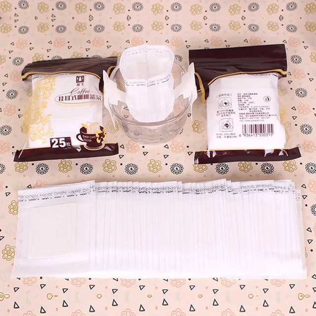 Best Offers Behogar 50PCS Disposable Hanging Ear Drip Filter Bag for Coffee Tea Home Outdoor Travel Camping Office Random Style Best Offers Behogar 50PCS Disposable Hanging Ear Drip Filter Bag for Coffee Tea Home Outdoor Travel Camping Office Random Style