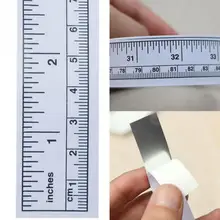 Виниловые самоклеющиеся линейки метрическая измерительная лента швейная машина наклейка инструмент линейка