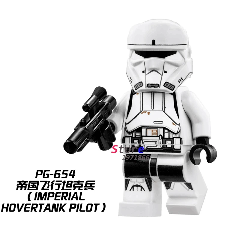 

50pcs starwars Rogue One Imperial Hovertank Pilot building blocks action figure bricks friends for house games kid children toys