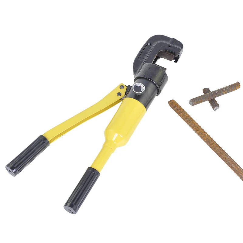 Handheld hydraulique Rebar Cutter coupe 4 mm à 22 mm 12 T