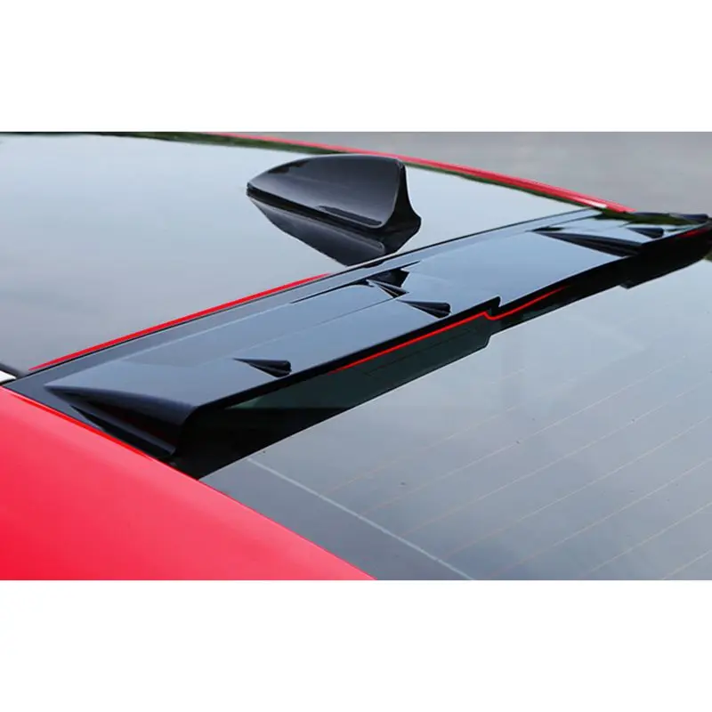 ABS пластик черный задний хвост коробка крыло спойлер авто запчасти для Mazda 3 Axela седан 4 дверные рамы