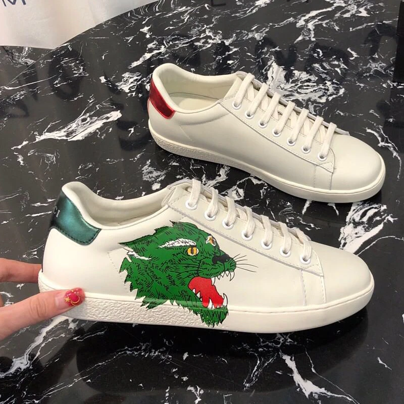 animal print tennis shoes