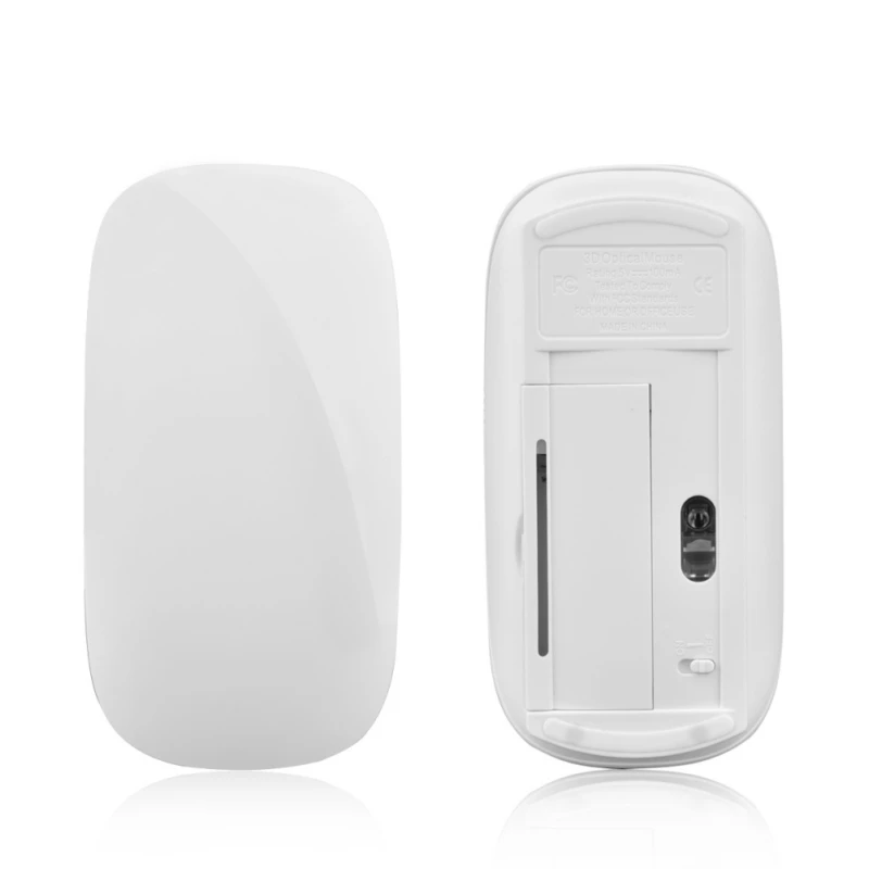 Мини Простой Портативный оптический usb-ресивер беспроводной мыши Multi Touch мышь с прокруткой для ноутбука Apple Macbook