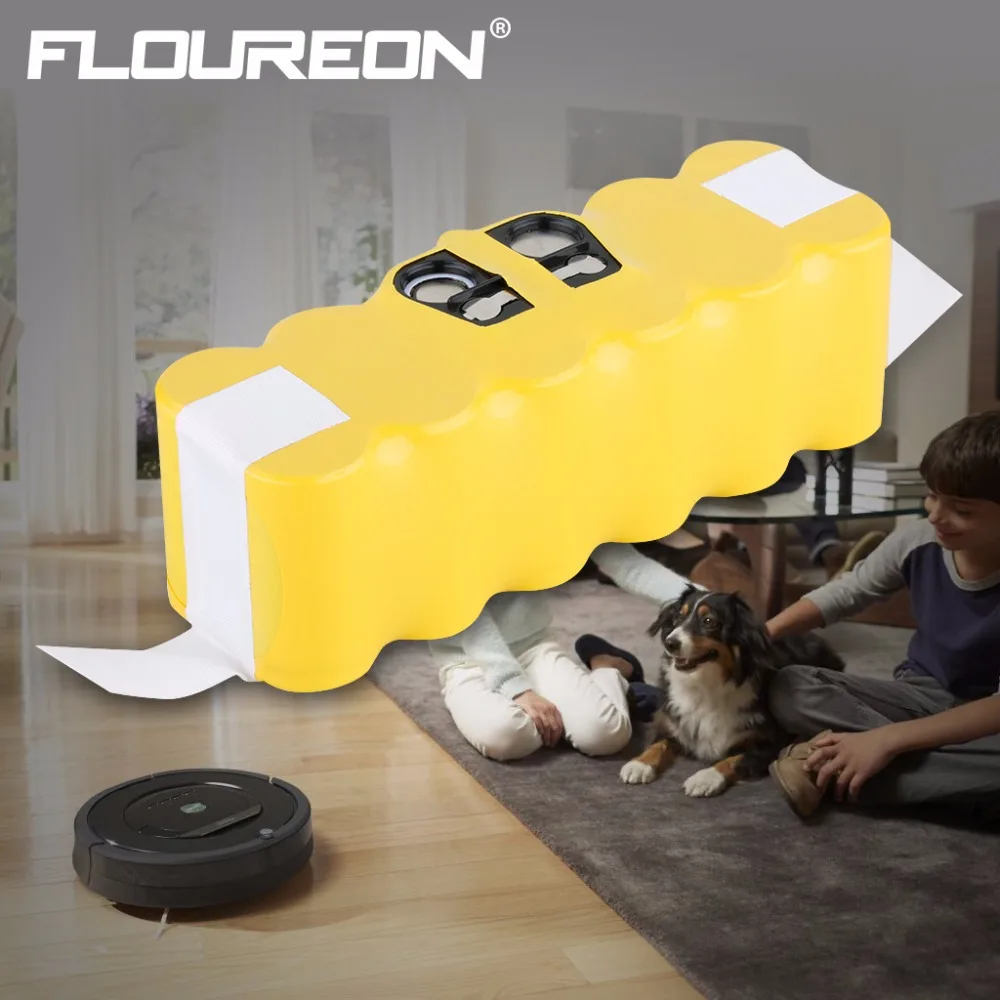 14,4 V 3500 mAh для iRobot Roomba Ni-MH Пылесос аккумуляторная батарея Замена для 500 550 560 600 650 700 780 800