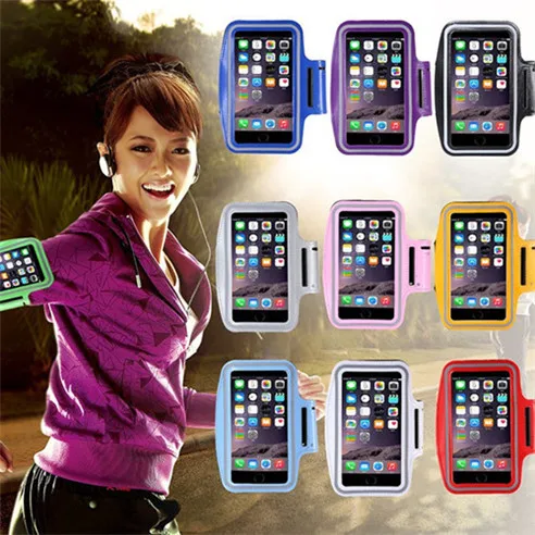 

Running Sports Gym Exercise Arm band Case For Xiaomi Mi 4/Mi 5/Nokia Lumia 640/625/535 Waterproof Jogging Tune Belt Phone Cover