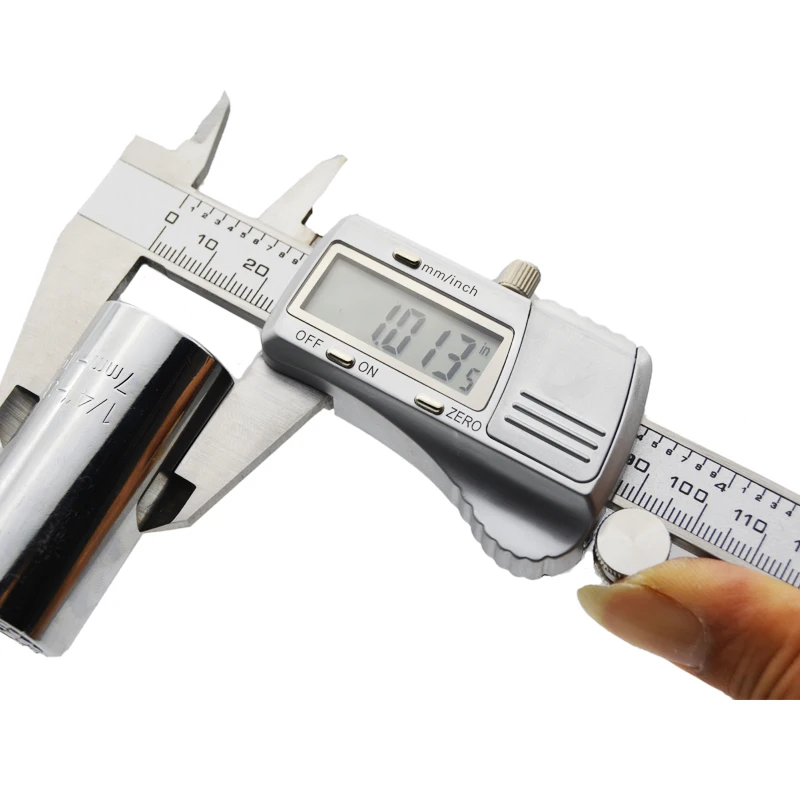 Najtaniej 0 150mm suwmiarki wszystkie stal nierdzewna High Precision elektroniczny suwmiarka cyfrowa suwmiarki pomiarowe i narzędzia pomiarowe