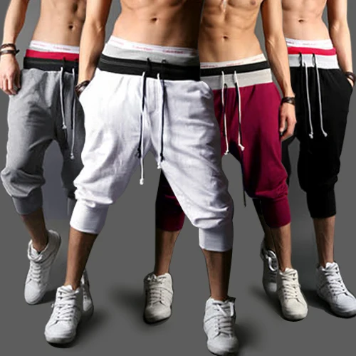 2016 Hot Spring Summer Mens Harem Capri Baggy Jogger Shorts Trousers Shorts S/M/L/XXL W1 10 2016 Hot Spring Summer Mens Harem Capri Baggy Jogger Shorts Trousers Shorts S/M/L/XXL W1 10