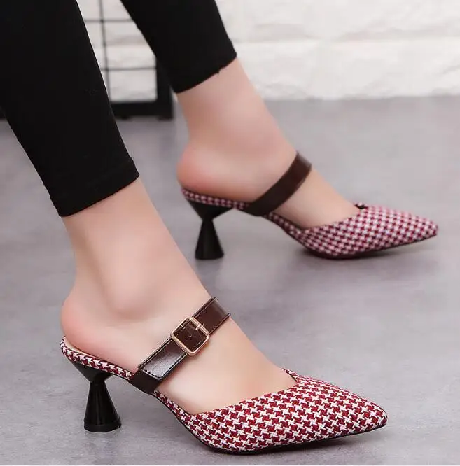 high heels clogs mules