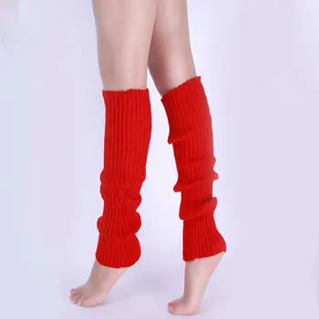 

Hot 1pair Stylish Women Kniting Leg Warmer Winter Knit Crochet Fashion Lady Legging Foot Warmer MSK66