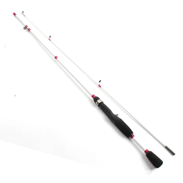 White 2 sec 1.5m 1.68m 1.8m M Power Carbon Lure Casting Fishing Rods