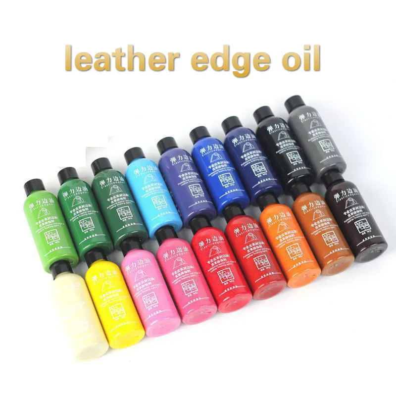 20 colors chosing 30ml colorful paint Leather edge oil edge dye