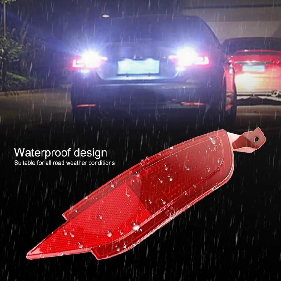 

Car Rear Bumper Right Fog Light Reflector Tail Reverse Fog Lamp Fit for FORD FIESTA MK7 2008-2016 Rear Bumper Fog Lamp New