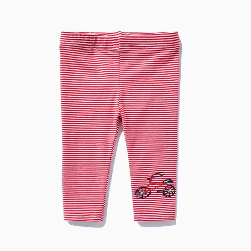 

2019 Kids Girls Leggings Printing stripe Trousers Legging Infantil Toddler Ankle-length Leggings for 1-6 Baby Girl Pencil Pants