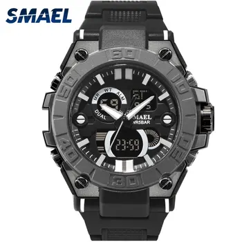 

SMAEL Sport Watch waterproof Man relogio masculino military army Clock Men 8003 LED square watches Digital wrist Watch