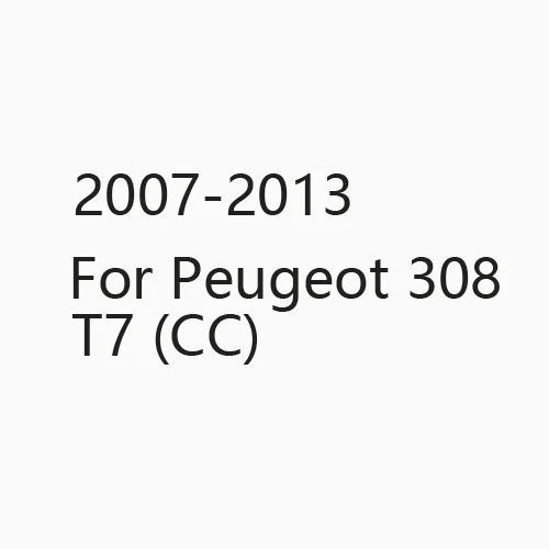 MIDOON стеклоочистителей для peugeot 308 хэтчбек/SW/CC T7/T9 2007 2008 2009 2010 2011 2012 2013 - Цвет: 2007-2013 for T7 cc