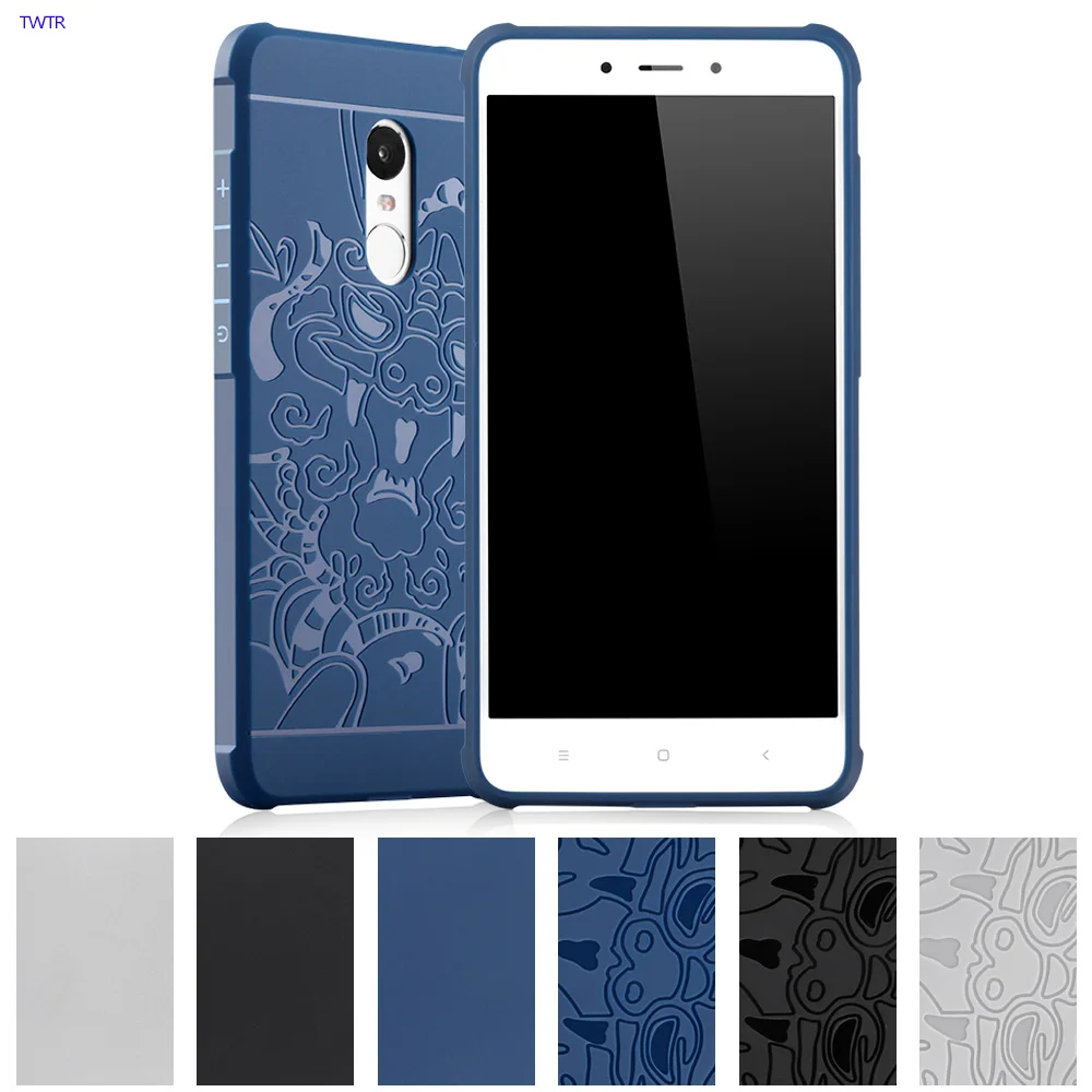 

TPU Soft Case for Xiaomi Redmi Note 4 Note4 Pro Prime 3D Relief Case Phone Back Cover for Xiaomi Hongmi Note 4 Protective Cases