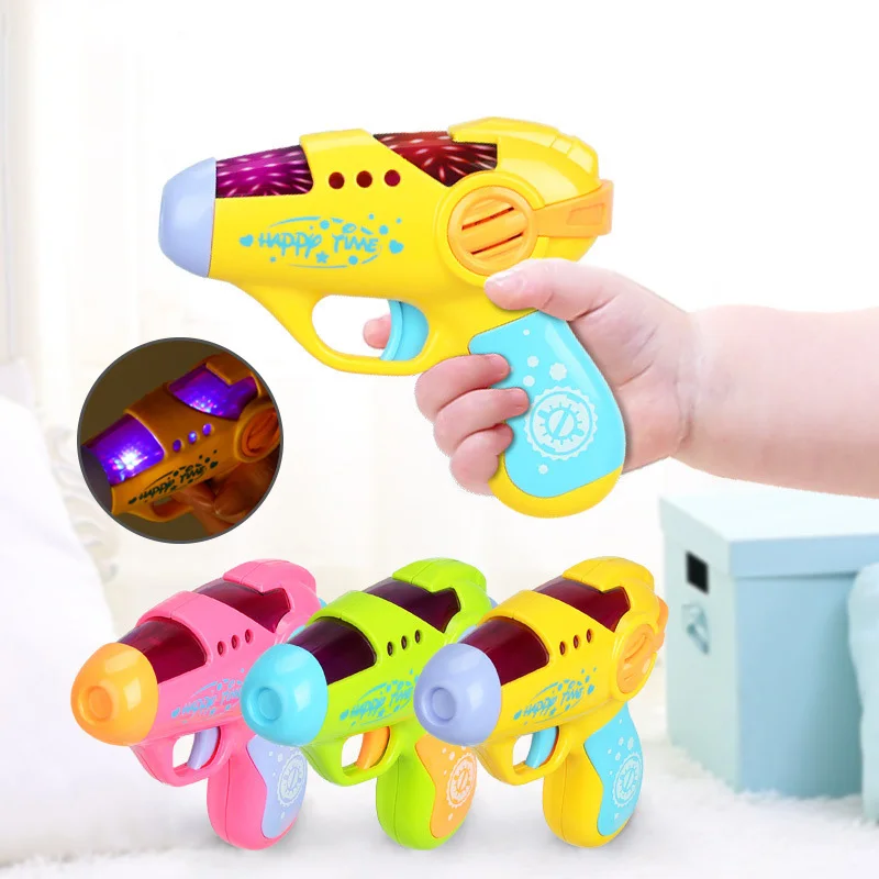Kids Baby Toys Guns Electric with Soft Sound And Light Cute Toys