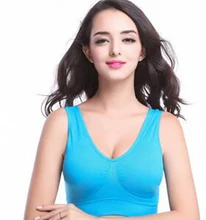High-strength shock vest no rims running yoga underwear Seamless sports bra adjust gather sleep
