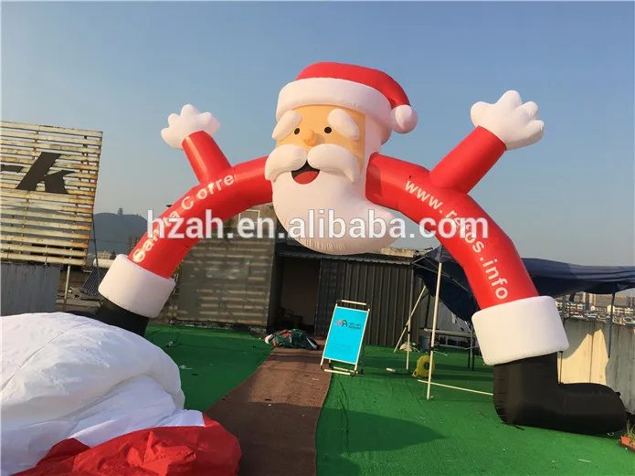 Customized-Inflatable-Santa-Arch-for-Xmas-Decor (1)