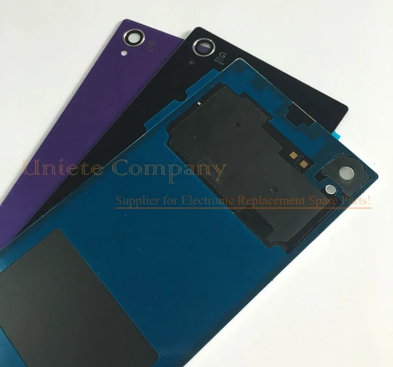 Задняя стеклянная крышка для SONY XPERIA Z1 C6902 C6903 Корпус задней аккумуляторной