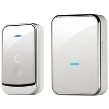 Wireless Intelligent Doorbell LED Night light Remote Waterproof bell Home Security Alarm system Wireless Intelligent Doorbell LED Night light Remote Waterproof bell Home Security Alarm system