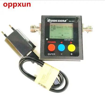 10 шт. OPPXUN радиочастотный Surecom SW 102 125 525 МГц цифровой VHF/UHF Антенна мощность SWR