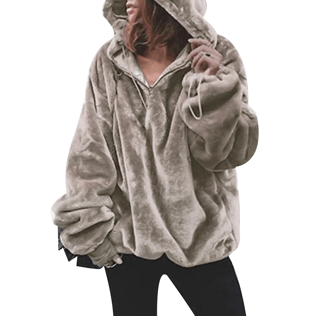 Buy Winter Women Hooded Sweatshirt Oversized Hoodies