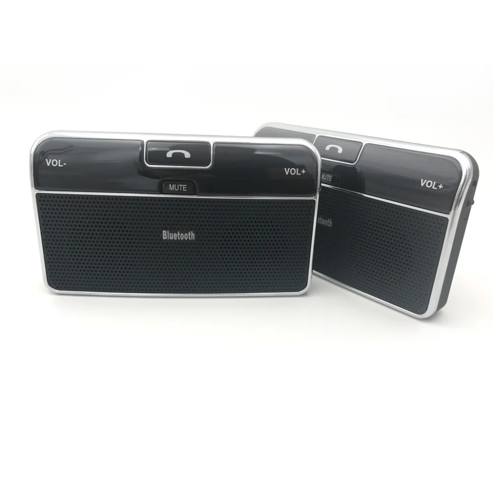 Автомобильный аудио приемник беспроводной громкой связи BT LD-168 Hands Free автомобильный Bluetooth спикерфон с многофункциональным