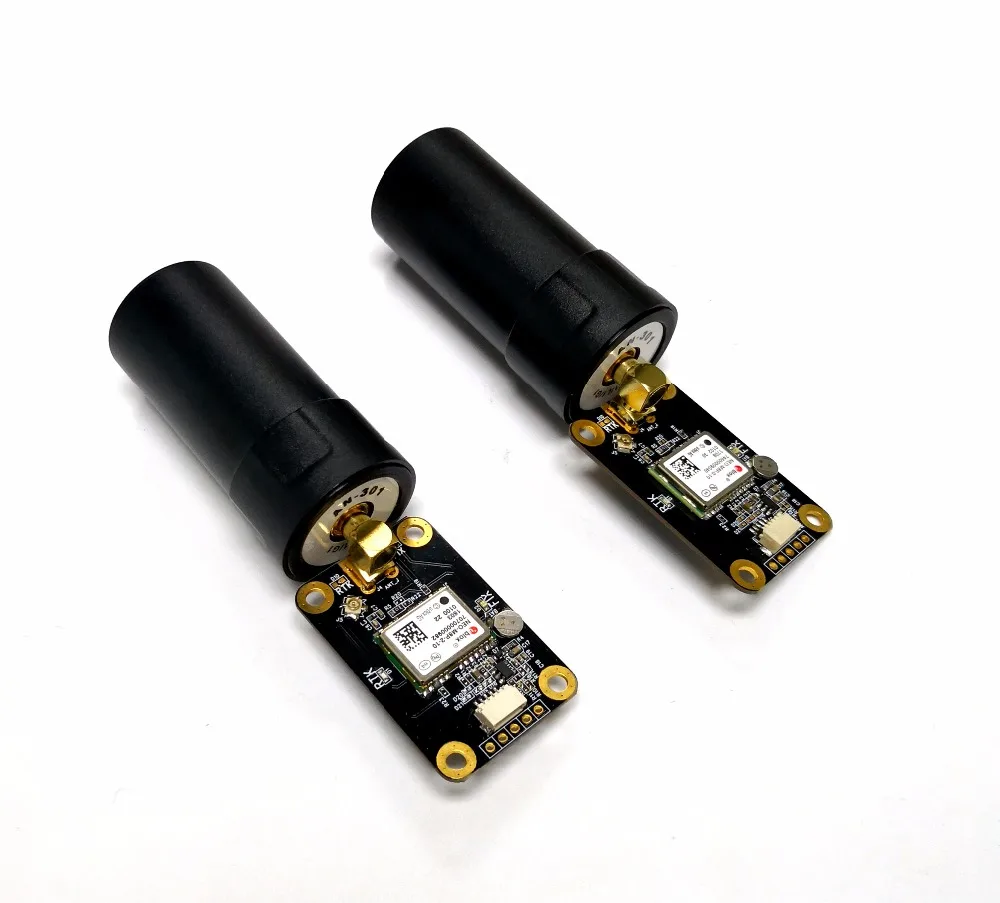 

M8p RTK module receiver fixed base station plus rtk rover gnss antenna kit for unmanned vehicles, drones, high precision