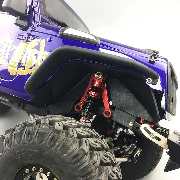 KYX гоночный нейлон крыло/брызговик для RC Гусеничный автомобиль Axial SCX10 II Wrangler жесткий корпус 313 мм