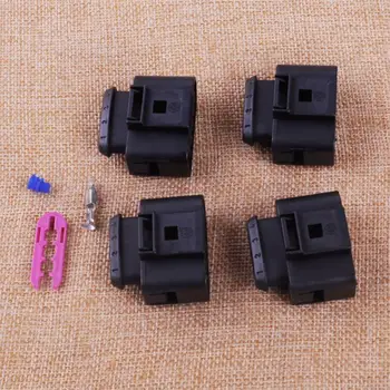 

CITALL 4PCS/set Ignition Coil Connector Repair Kit IC39 Plug Fit For Audi A4 A6 A8 VW Golf Passat Jetta Polo Touran Touareg