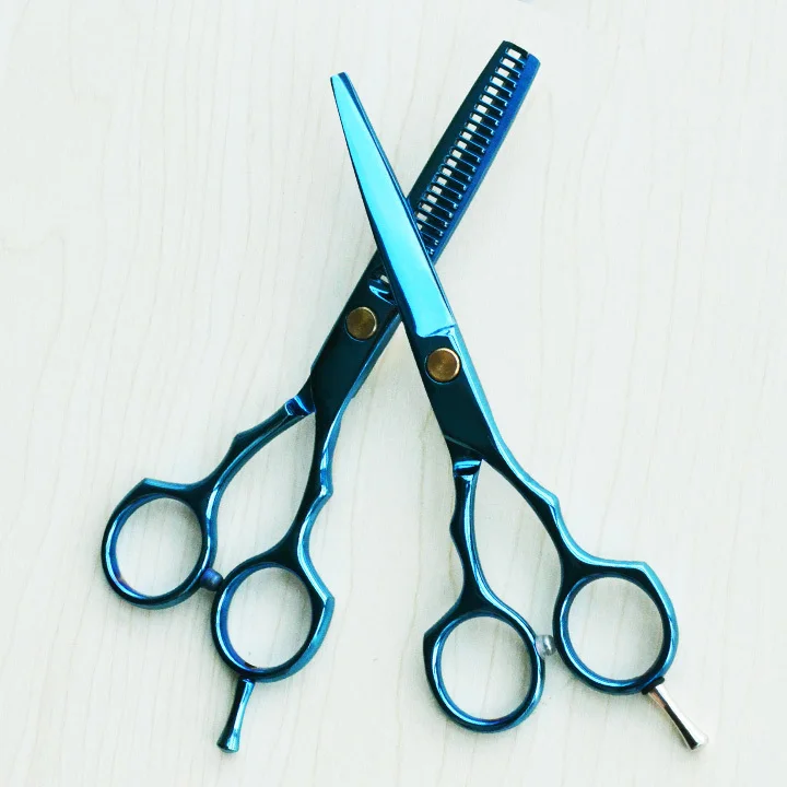 Buy Professional hair scissors high quality Bule