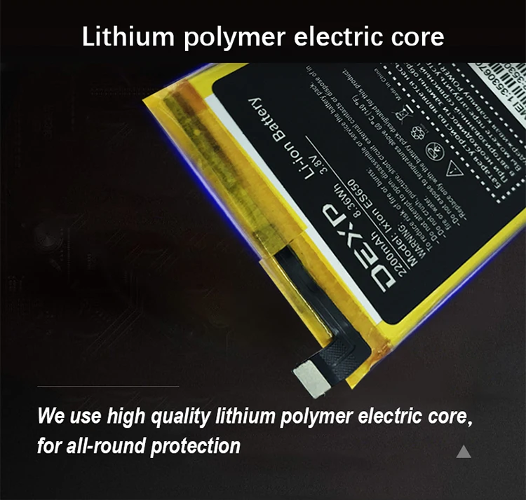 2200 мАч батарея для DEXP Ixion ES650 ES 650 мобильного телефона новейшее производство высокое качество батарея+ номер отслеживания