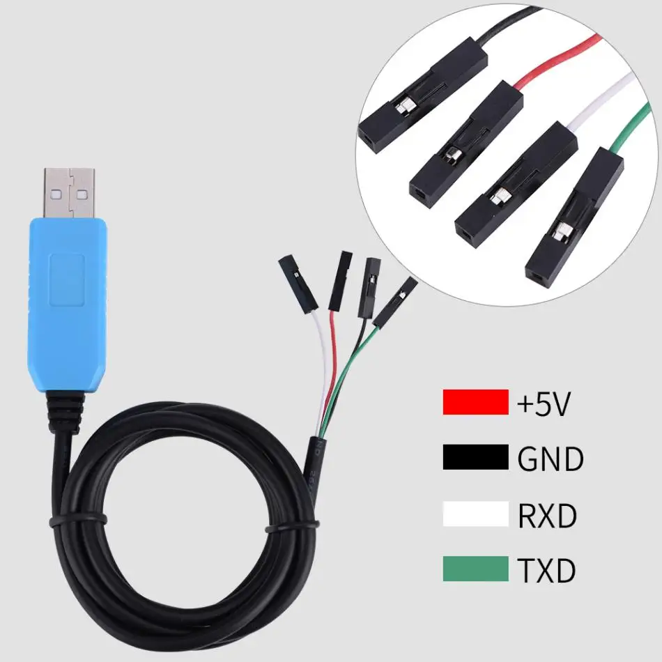 PL2303TA загрузочный кабель USB к TTL RS232 модуль конвертер последовательный адаптер для